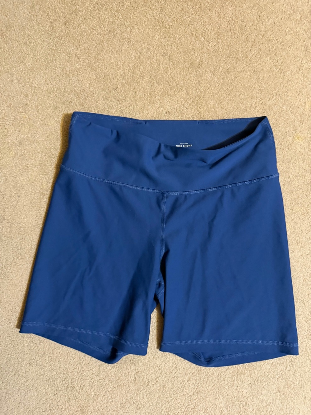 Old Navy Royal Blue Powersoft 6inch High-Rise Bike Shorts